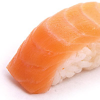 Суши с лососем х.к