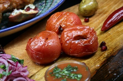 Шашлык из бакинских помидоров
