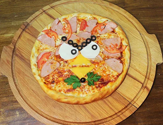 Пицца детская «Аngry Вirds» 30 см